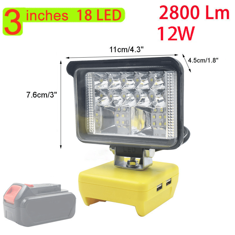 🔥Hot Sale 49% off🌟84LED 5000LM Flood Work Light
