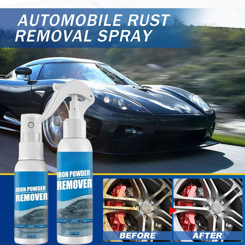 Rust Doesn’t Stand a Chance. Just spray and wipe — watch years of rust disappear in seconds.
