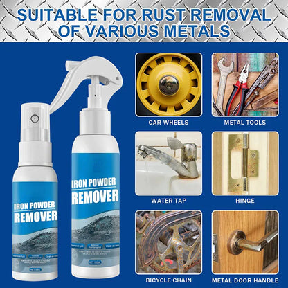 Rust Doesn’t Stand a Chance. Just spray and wipe — watch years of rust disappear in seconds.