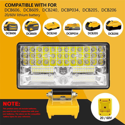 🔥Hot Sale 49% off🌟84LED 5000LM Flood Work Light