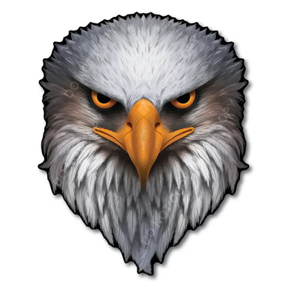 (🎁Last Day 49% OFF)🦅Reflective Eyes Eagle Decal – Patriotic USA Flag Vinyl Sticker for Trucks, Cars, Coolers, Laptops – Waterproof & Fade-Resistant