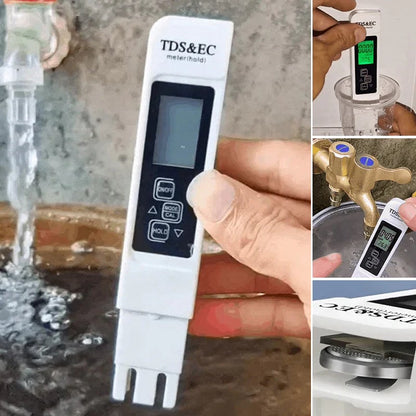 Digital Water Quality Tester - Test water quality and purify water sources