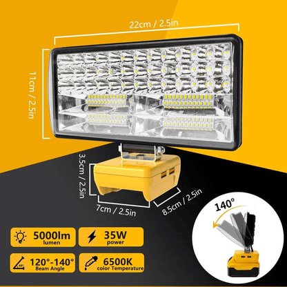 🔥Hot Sale 49% off🌟84LED 5000LM Flood Work Light