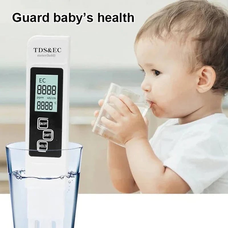 Digital Water Quality Tester - Test water quality and purify water sources
